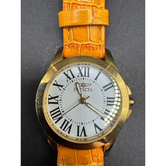 Invicta Women\'s Watch Angel Collection Trinite Glow 15936 50M WR Leather Band main image 4